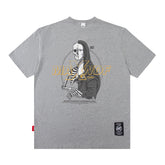 T-shirt Homme T-shirt Homme et Femme Manches Courtes Ample Couple Tenue Urbaine