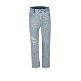 Men's Vintage Pants Zipper Pants Long Pants Men's and Women's Slim-Fit Jeans MIJKO