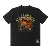 Men T Shirt Personalized Printed Short-Sleeved T-shirt Men and Women Ins Couple Loose Casual