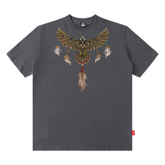 T-shirt homme imprimé à manches courtes pour bébé garçon et fille, été, ample et décontracté