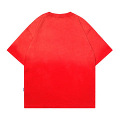 T-shirt Homme Rétro Couple Décontracté Passe-Partout à Manches Courtes Homme et Femme