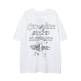 Men T Shirt Spring and Summer New Couple Half Sleeve T-shirt Hip Hop Short Sleeve T-shirt Men and Women