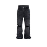 Mens Vintage Pants Ripped Jeans MIJKO