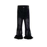 Mens Vintage Pants Whitening bootcut jeans MIJKO