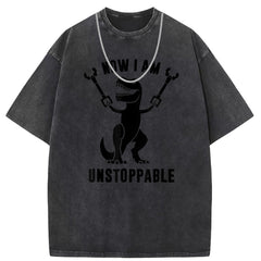 Men T Shirts Short Sleeve T-Shirts Women Washed Old American