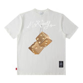 Men's T Shirt Printed Short-Sleeved T-shirt Men's Ins All-Match Loose