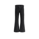 Mens Vintage Pants Mens Women's Trousers Demna Flared Washed Flared Jeans MIJKO