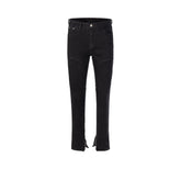 Men Vintage Pants Women's Men's Trousers Old Slim Fit Zipper Pants Jeans MIJKO