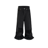 Men's Vintage Pants Trousers Men's and Women's Ripped Jeans MIJKO