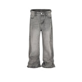 Men's Vintage Pants Washed Jeans Men's and Women's Loose Pants MIJKO
