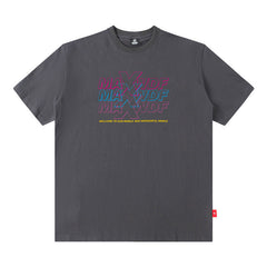 T-shirt Homme Été Mode Marque Manches Courtes T-shirt Hommes et Femmes Ample Décontracté