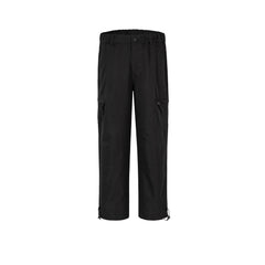 Men Vintage Pants Straight Pants Drawstring Pants Zipper Casual Pants MIJKO