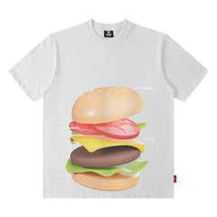 T-shirt Homme Été Mode Américaine Streetwear Marque Manches Courtes T-shirt Ample pour Homme