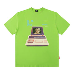T-shirt ample à manches courtes pour homme