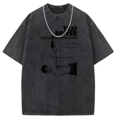 Mens T Shirts Vintage Anime Short Sleeves