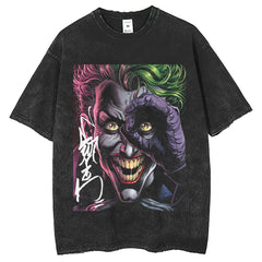 Men T Shirts Washed Old Men Short Sleeve T-Shirts Oversize