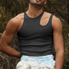 Rave Outfits Mens Vest Sleeveless T-shirt Sling