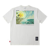 Men T Shirt Short-Sleeved T-shirt for Men and Women Couple Spring and Summer