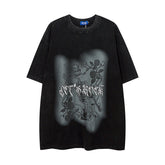 T-shirt Homme - T-shirt foncé à manches courtes Homme - Nouvelle collection Printemps-Été