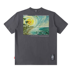 T-shirt homme à manches courtes pour couple homme et femme printemps et été