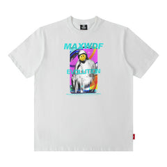 T-shirt homme à manches courtes t-shirt homme et femme ample