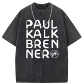 Men T Shirts Retro old pure cotton printed short sleeves