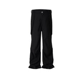 Men Vintage Pants Spliced trousers pleated casual trousers MIJKO