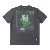 Men's T Shirt Printed Short-Sleeved Men's Retro Ins All-Match T-shirt