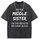 Men T Shirts Short-sleeved T-shirt women washed and old