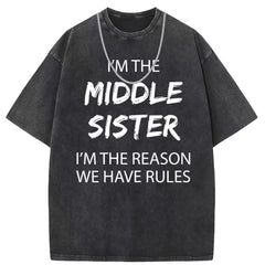 Men T Shirts Short-sleeved T-shirt women washed and old