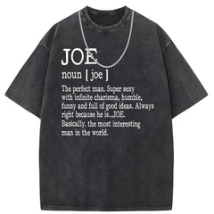 Men T Shirts Washed old punk cotton printed short-sleeved T-shirt