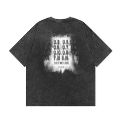 T-shirt homme col rond ample à manches courtes Vibe Style, marque de mode nationale pour homme