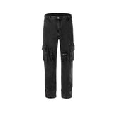 Men's Vintage Pants trousers men's and women's straight wash water old jeans MIJKO