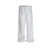 Men's Vintage Pants Design Trousers Men's and Women's Straight Jeans MIJKO