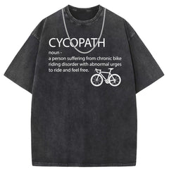 Men T Shirts Washed old punk short-sleeved T-shirt