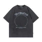 Man Tees Short sleeve Summer Heavy Short-Sleeved T-shirt