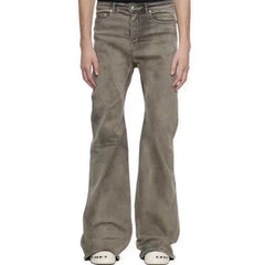 Mens Vintage Pants Distressed High-stretch Bootcut jeans MIJKO