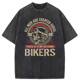 Mens T Shirts Cartoon Print Crew Neck