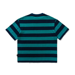T-shirt pour homme - Manches courtes, coupe ample décontractée en coton