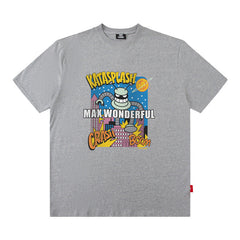 T-shirt Homme Manches Courtes Garçons Décontracté Ample