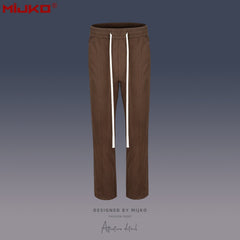 Mens Vintage Pants Sports Casual Unisex Pants MIJKO