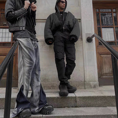 Men's Vintage Pants Men's Women's Contrast Trousers RICK Jeans MIJKO