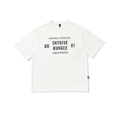T-shirt homme en coton japonais, manches courtes, pour hommes et femmes, rétro et populaire, coupe ample