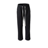 Men's Vintage Pants Forked Pants Men's and Women's Drawstring Terry Splicing Casual Pants MIJKO