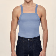 Rave Outfits Mens Vest Green Knit