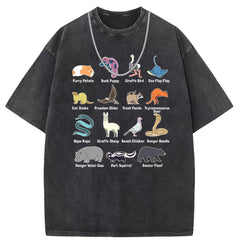 Men T Shirts Old vintage crew neck short sleeves