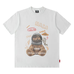 T-shirt à manches courtes unisexe ample "Ins"