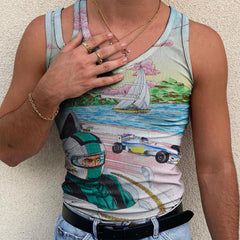 Rave Outfits Mens Vest