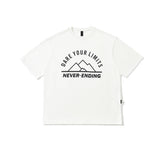 Men T Shirt Simple Letter Print Short-Sleeve T-shirt Men