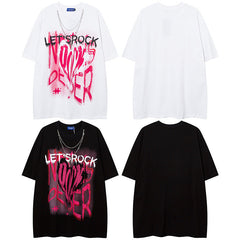 T-shirt Homme Hip-Hop Street Vintage T-shirt Homme et Femme
